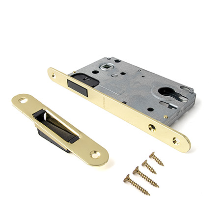 Защелки дверные, Замок врезной магнитный Apecs 5300-M-G-Blister (DIY), Апекс-Уфа