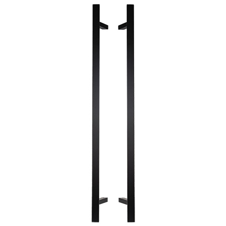 Ручки скобы, Ручки-скобы Apecs Square HC-0902-40*20/1000-INOX/304-BLM (Q45), Апекс-Уфа